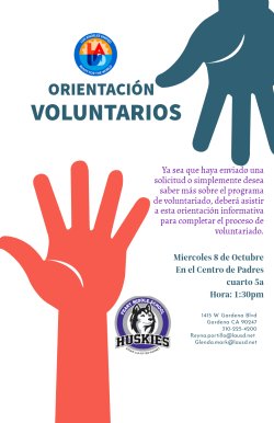 Únase a nosotros para conocer más sobre el Programa de Voluntariado de Peary. Please join us to learn more about Peary's Volunteer Program.